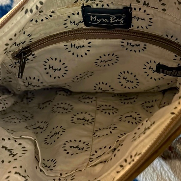 Myra Crossbody Bag Leather & 100% Cotton Woven Colorful Front Yellow,Blue,Red - Picture 11 of 14